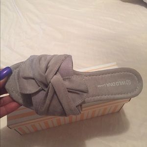 Grey sandal